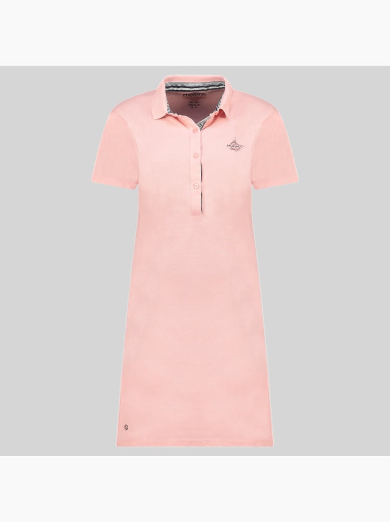 Abito polo kandra – geographical norway Rosa chiaro - Kiabi