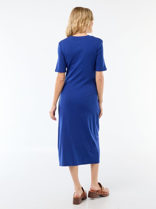 Abito premaman con dettaglio twist sul davanti - Kiabi