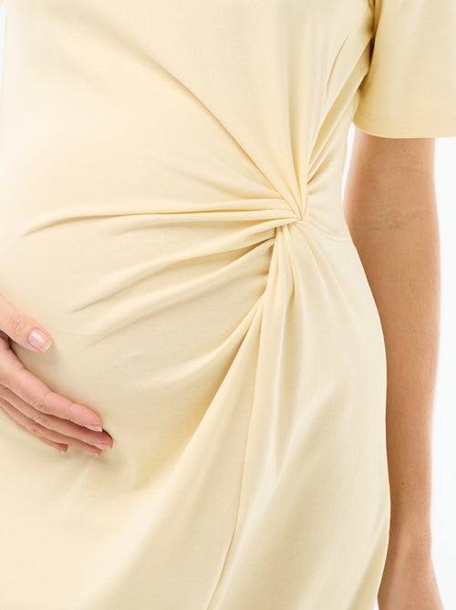 Abito premaman con dettaglio twist sul davanti - Kiabi