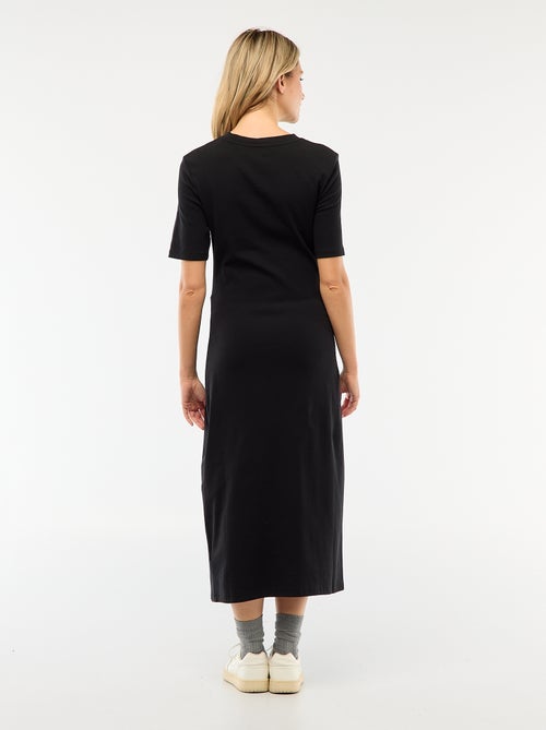 Abito premaman con dettaglio twist sul davanti - Kiabi