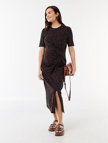 Abito premaman con nodo frontale