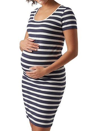 Abito Premaman Donna Mamalicious a Righe