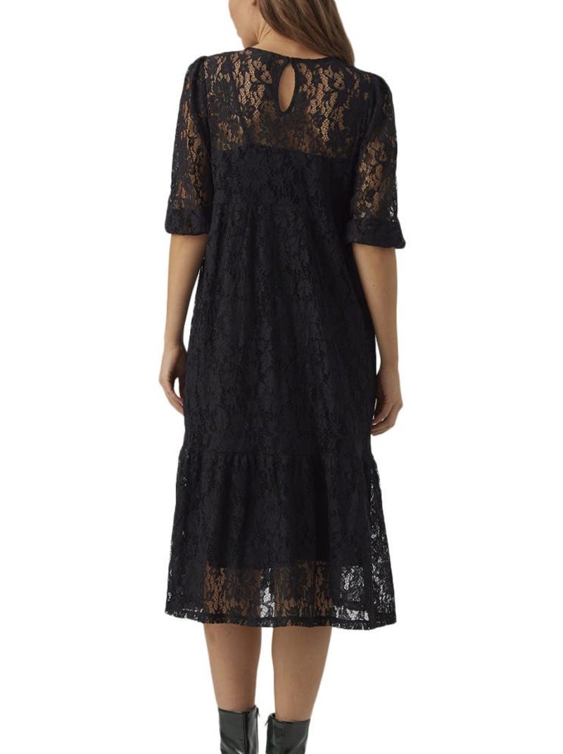 Abito Premaman Donna Vero Moda Lunghezza Midi Nero - Kiabi