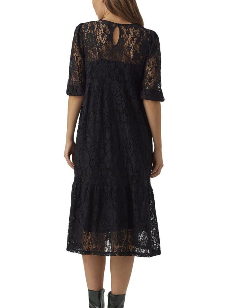 Abito Premaman Donna Vero Moda Lunghezza Midi Nero - Kiabi