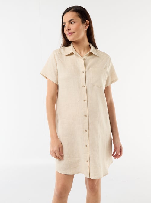 Abito premaman in lino - Kiabi