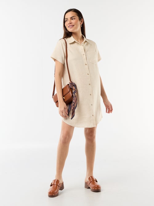 Abito premaman in lino - Kiabi