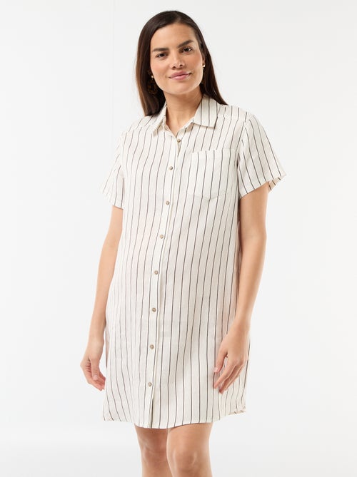 Abito premaman in lino - Kiabi