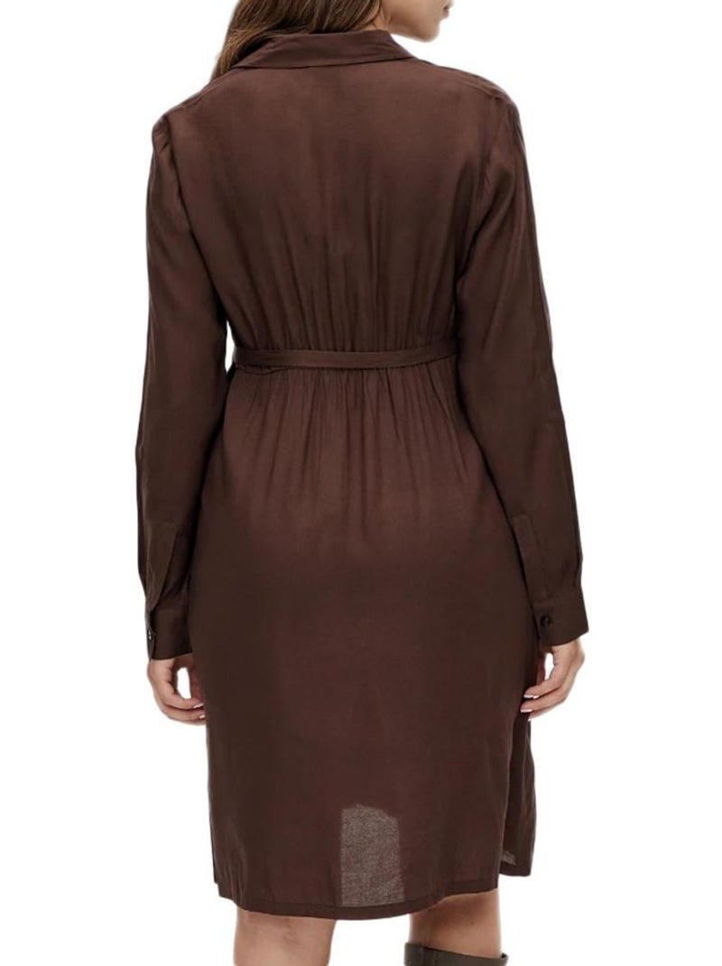 Abito premaman mamalicious da donna Marrone cappuccino - Kiabi