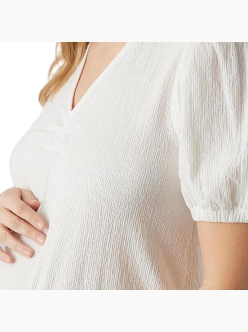 Abito Premaman Mamalicious Solido Bianco - Kiabi