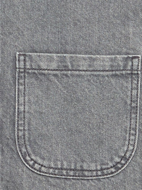 Abito salopette in denim con 2 tasche applicate - Kiabi