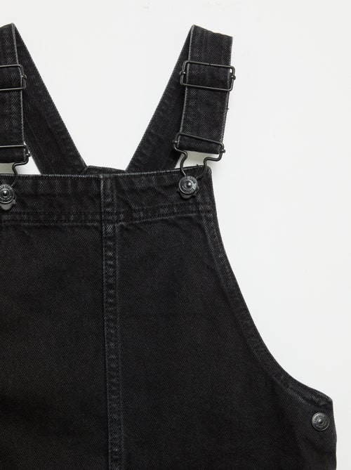 Abito salopette in denim con 2 tasche applicate - Kiabi