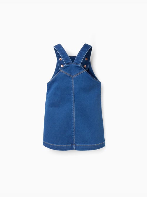 Abito scamiciato in denim con tasca frontale - Kiabi