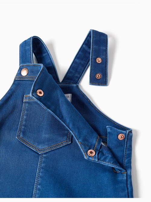Abito scamiciato in denim con tasca frontale - Kiabi