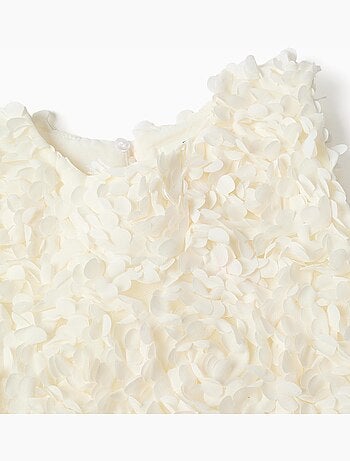 Abito senza maniche a trapezio con fiori