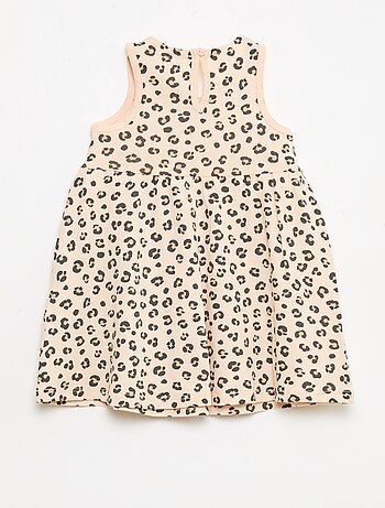 Abito senza maniche con messaggio