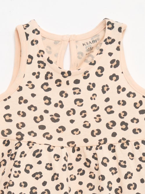 Abito senza maniche con messaggio - Kiabi