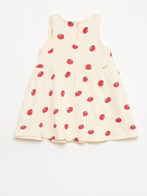 Abito senza maniche con messaggio - Kiabi