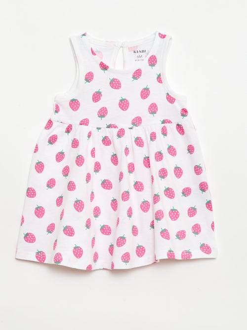 Abito senza maniche con messaggio - Kiabi