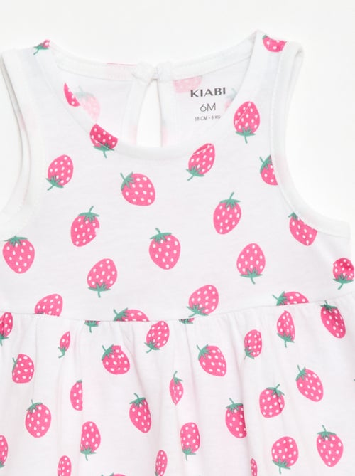 Abito senza maniche con messaggio - Kiabi