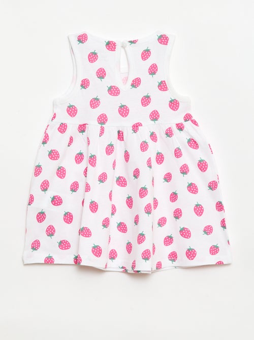 Abito senza maniche con messaggio - Kiabi