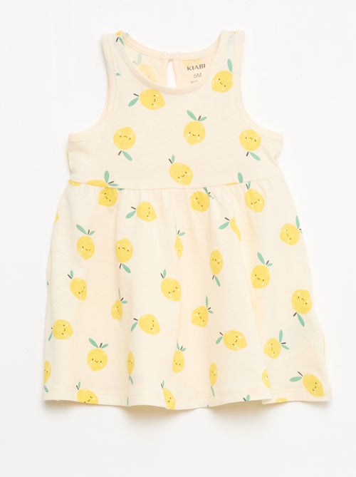 Abito senza maniche con messaggio - Kiabi