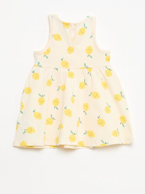 Abito senza maniche con messaggio - Kiabi