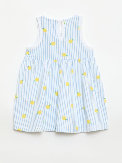 Abito senza maniche con messaggio - Kiabi