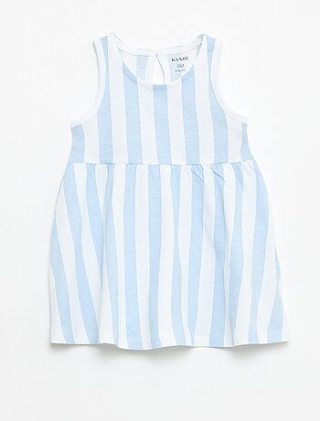 Abito senza maniche con messaggio