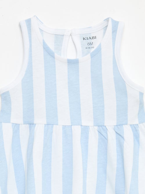 Abito senza maniche con messaggio - Kiabi