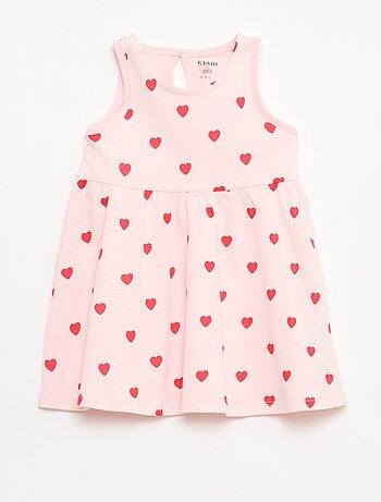 Abito senza maniche con messaggio