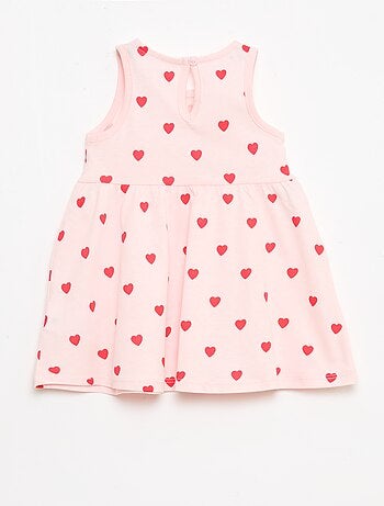 Abito senza maniche con messaggio