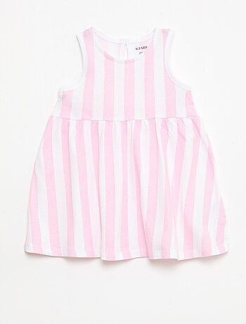 Abito senza maniche con messaggio