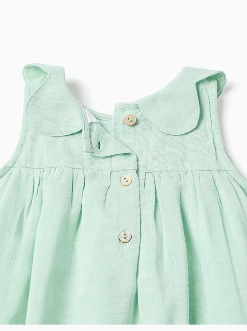 Abito senza maniche in cotone e lino - Kiabi