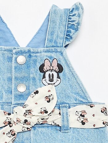 Vestito senza maniche in denim