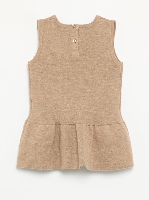 Abito senza maniche in maglia con fiocchi - Kiabi Abito senza maniche in maglia con fiocchi - Kiabi