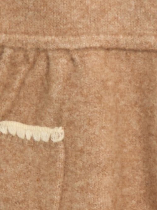 Abito senza maniche in maglia tricot con 2 tasche - Kiabi