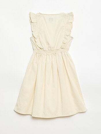 Abito senza maniche in tessuto leggero