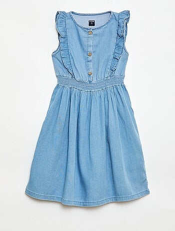 Abito senza maniche in tessuto leggero