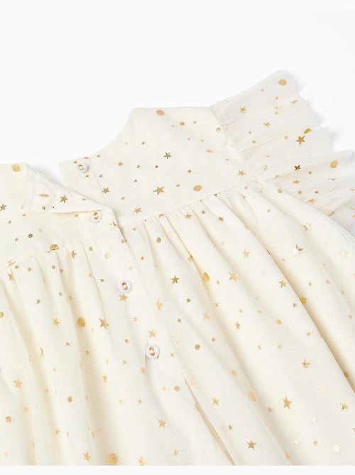 Abito senza maniche in tulle con volant e stelle - Kiabi