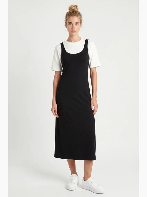 Abito sottoveste midi in jersey senza maniche da donna istanbul - Kiabi