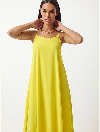 Abito sottoveste midi in popeline di cotone istanbul
