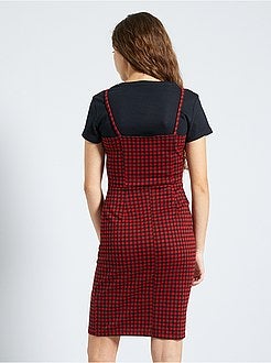 Ragazza 10-18 anni - Abito stampa vichy - Kiabi