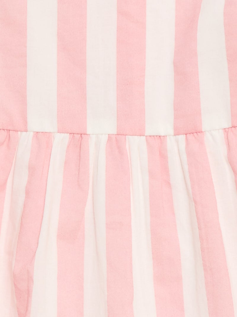 Abito svasato senza maniche Rosa - Kiabi