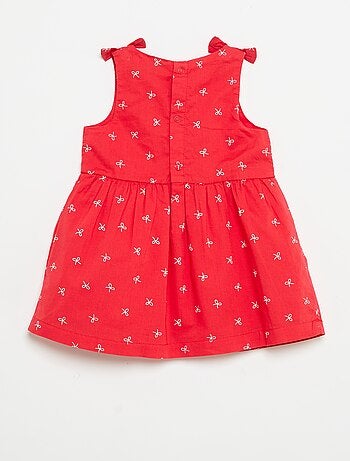 Abito svasato senza maniche