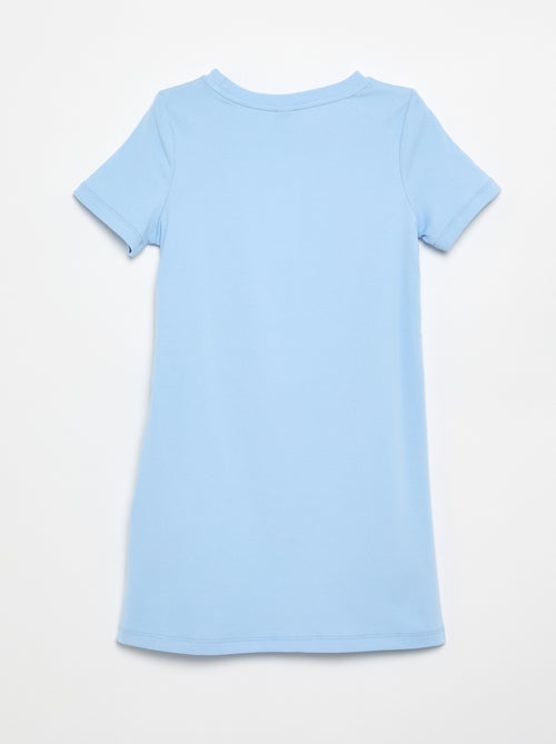 Abito t-shirt con nodo laterale - Kiabi Abito t-shirt con nodo laterale - Kiabi