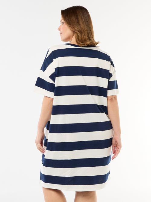 Abito T-shirt corto a maniche corte - Kiabi