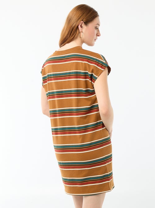 Abito T-shirt corto a maniche corte - Kiabi