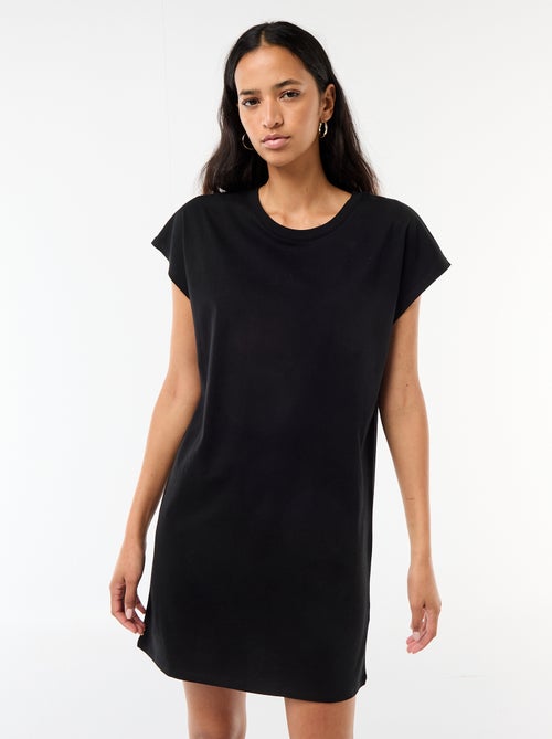 Abito T-shirt corto a maniche corte - Kiabi