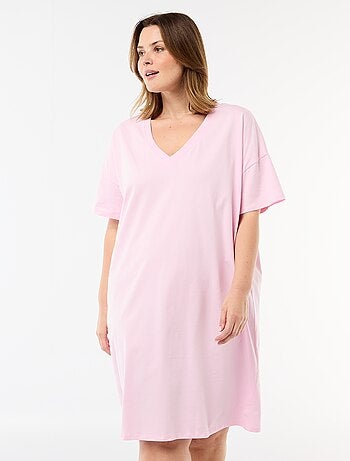 Abito T-shirt corto a maniche corte