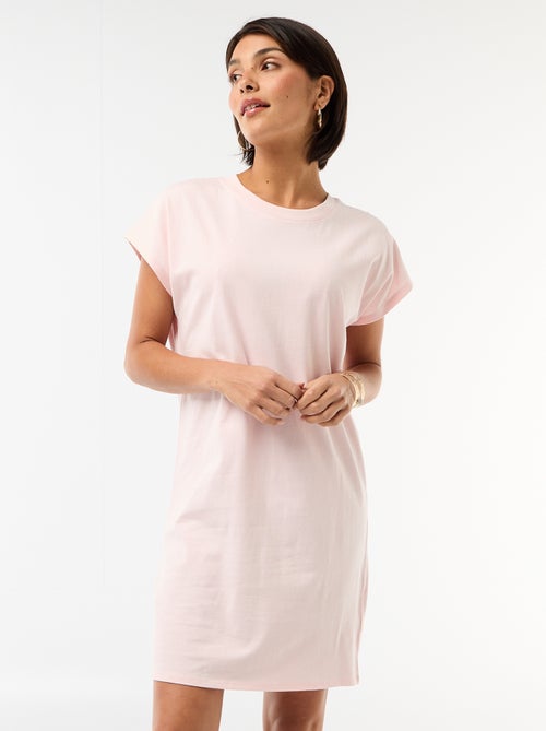 Abito T-shirt corto a maniche corte - Kiabi